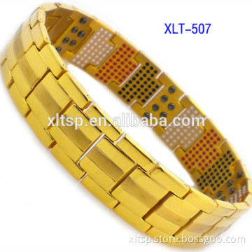 healthy care 4 in 1 elements bio magnetic titanium sports bracelet for men